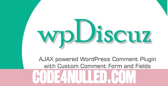 wpDiscuz v7.3.7 + Premium Addons - Updated