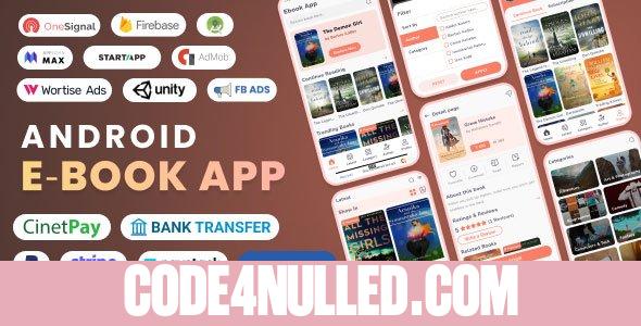 Android EBook App (Books App, PDF, ePub, Online Book Reading, Download Books) v20.0 - nulled