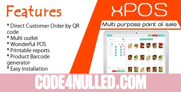 xPOS v1.0 - Multi purpose Point of Sale in PHP
