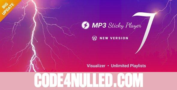 MP3 Sticky Player v7.3 - Wordpress Plugin