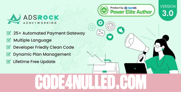 AdsRock v3.0 - Ads Network & Digital Marketing Platform - nulled