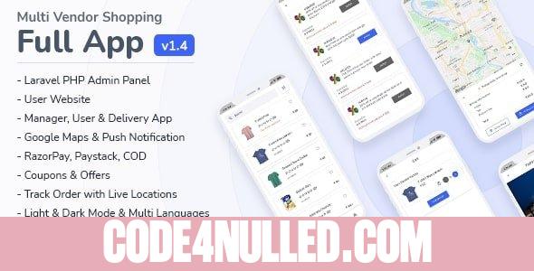 EMall v1.4 - Flutter Shopping Full App