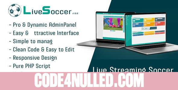 Live Stream Soccer CMS v1.0