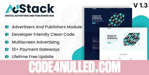 AdStack v1.3 - Digital Advertiser and Publishers Hub
