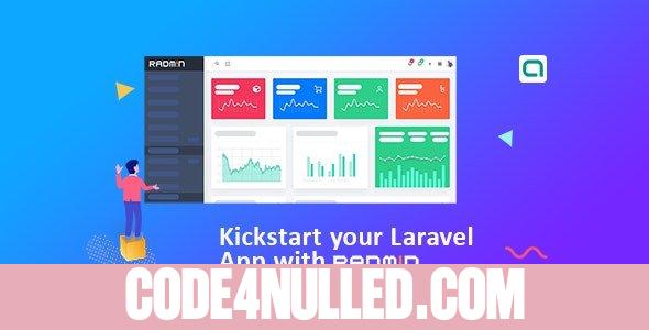 Radmin v3.2.0 - Laravel Admin starter with REST API, User Roles & Permission