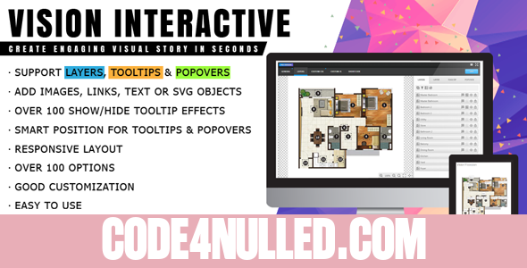 Vision Interactive v1.4.4 - Image Map Builder for WordPress