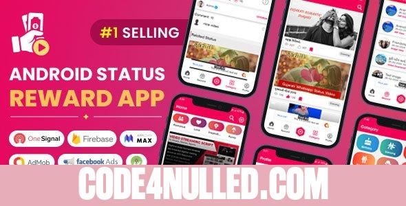 Android Status App With Reward Point (Lucky Wheel, Video, GIF, Quotes & Image) v14.0 - nulled