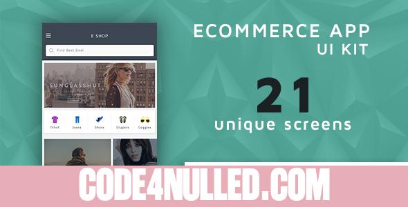 Shoppy Ecommerce UI KIT with Source Code