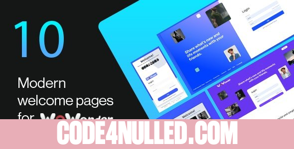 Wonderful v1.4.2 - The Ultimate Welcome Page Themes For WoWonder