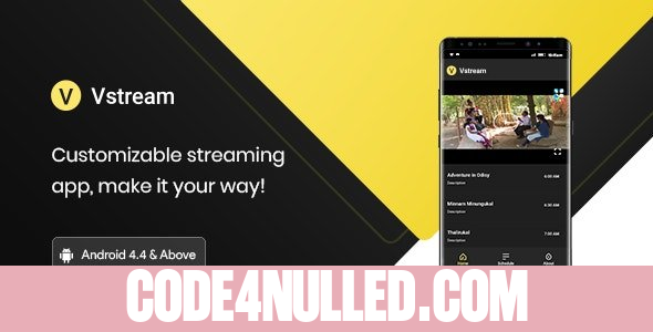 V Stream v1.3 - Video Streaming Application