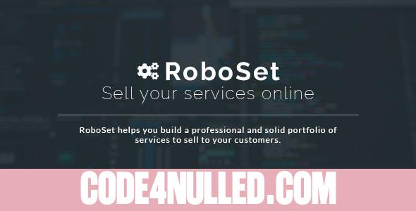 RoboSet v1.0.13 - Sell your services online - nulled