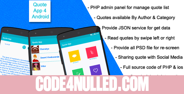 Quote App for Android