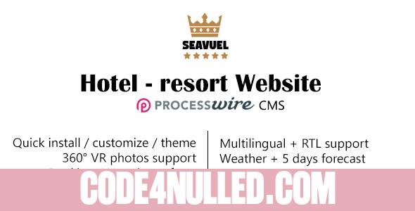 SeaVuel - Multilingual - Hotel website with CMS - Bootstrap theme