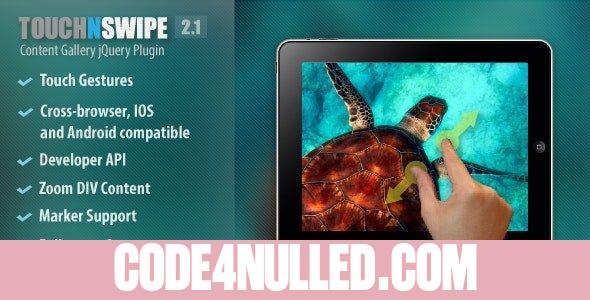 Touch N Swipe Gallery jQuery Plugin v2.1.2