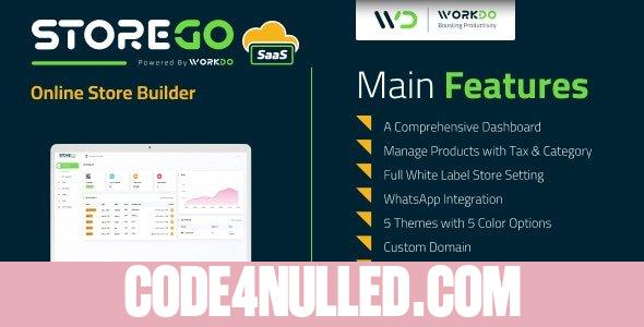 StoreGo SaaS v4.4 - Online Store Builder - nulled