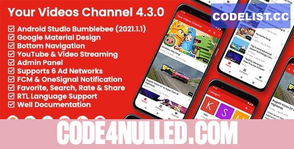 Your Videos Channel v4.3.0