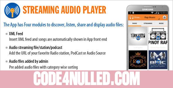Streaming Audio Player