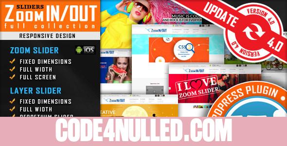 Responsive Zoom In/Out Slider v4.2.3.2 - WordPress Plugin