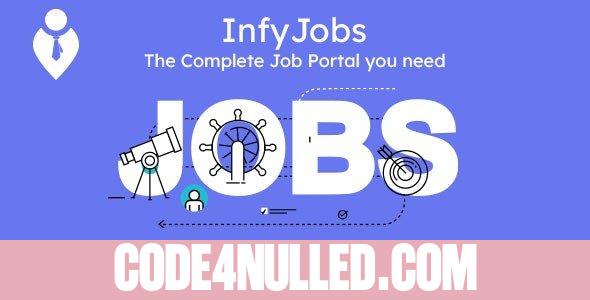 InfyJobs v2.1.0 - Laravel Job Portal Script with Website