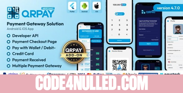QRPay Merchant v4.7.0 - Payment Gateway Solution