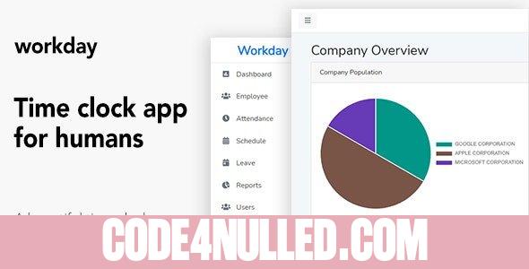Workday v2.1 - A Time Clock Application For Employees