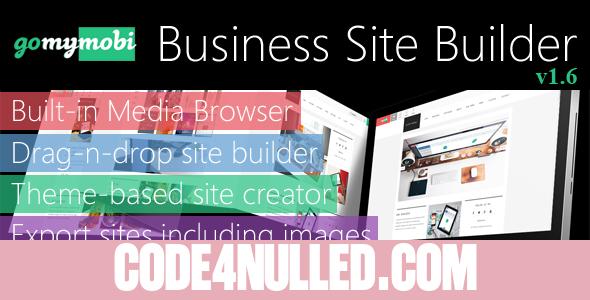 gomymobiBSB - Drag-n-Drop Business Webite Builder and Host Platform v1.6