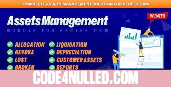 Assets Management module for Perfex CRM v1.1.0 - Organize company and client assets