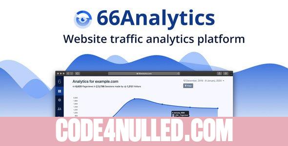 66Analytics v26.0.0 - Easy, friendly & privacy-focused web analytics - nulled