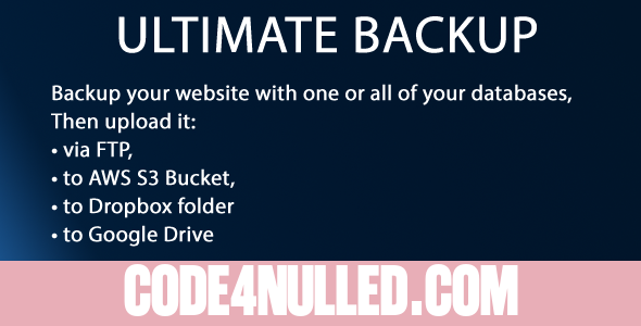 Ultimate Backup v1.2