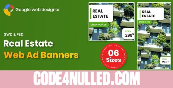 Real Estate Banners Google Web Designer v1.0