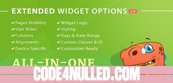Extended Widget Options v4.6.4