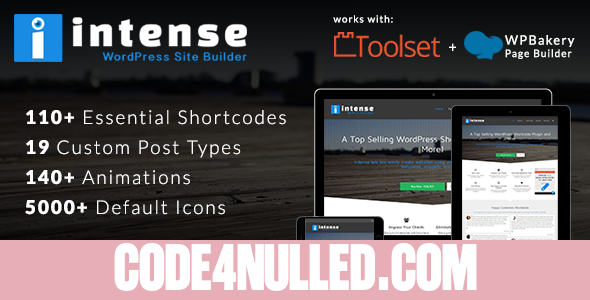 Intense v2.9.6 - Shortcodes and Site Builder for WordPress