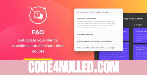 Accordion FAQ Plugin for WordPress v1.2.1