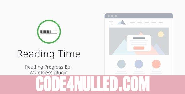Reading Time v1.2.1 - Reading Progress Bar for WordPress