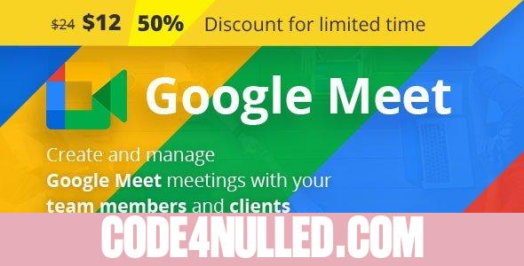 Google Meet Integration for RISE CRM v1.0.0