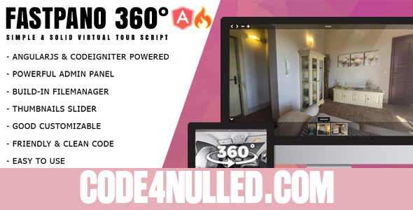 FastPano 360 - Virtual Tour Constructor
