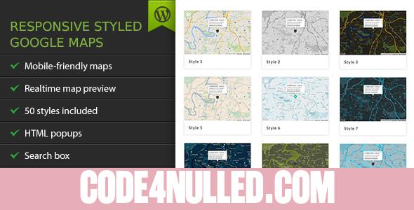 Responsive Styled Google Maps v4.6