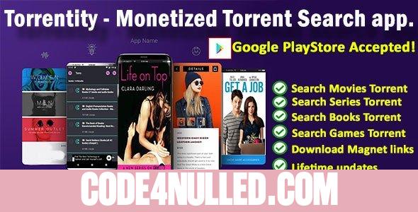 Torrentity v1.0 - Torrent search app for streaming and download