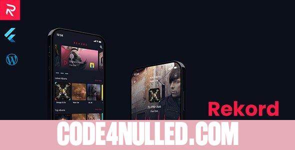 Rekord Flutter Music Application v3.0.1