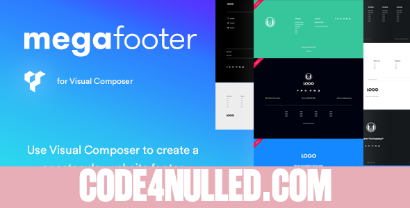 Mega Footer for Visual Composer v1.1.0