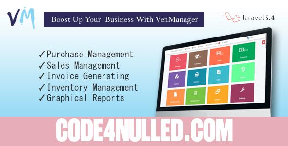 VenManager - Inventory, Account & Sales Management