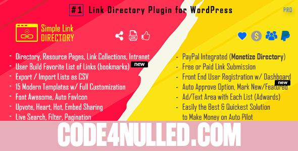 Simple Link Directory Pro v4.7.5