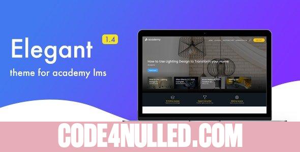 Elegant v1.4 - Academy LMS Theme