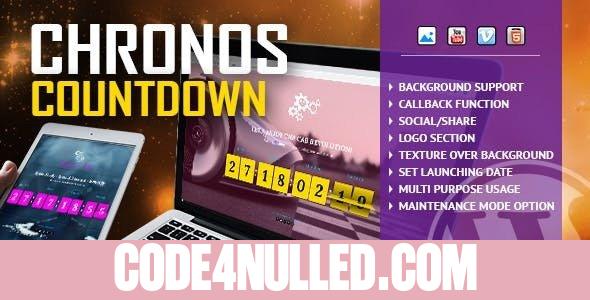 Chronos CountDown v1.0 - Responsive Flip Timer