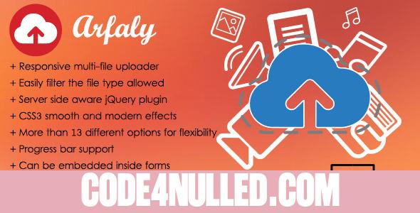 Arfaly.js - Powerful & responsive multi digital file uploader