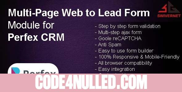 Multi-Page Web to Lead Form Module v1.0.3