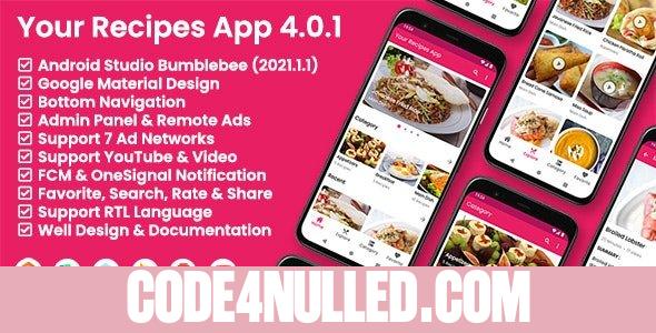 Your Recipes App v4.0.1