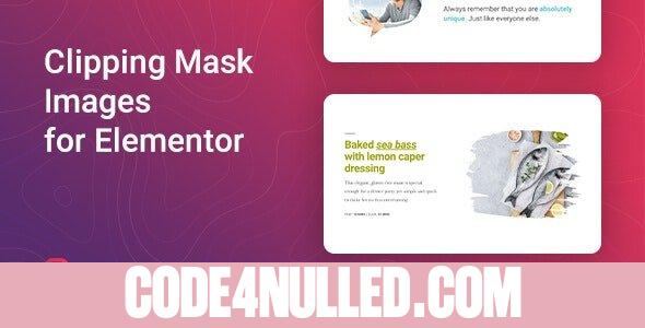 Masker v1.0.0 - Clipping Mask for Elementor
