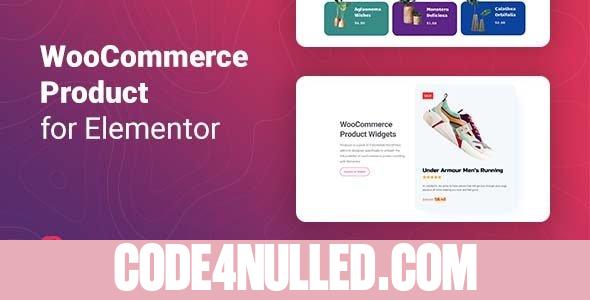 WooCommerce Product Widgets for Elementor v1.0