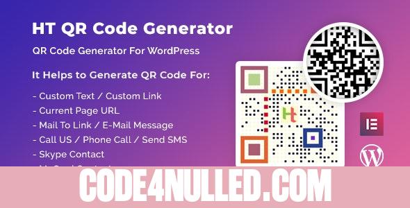 HT QR Code Generator for WordPress v1.0.0